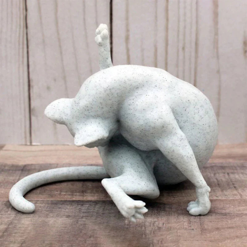 No Shame Cat Sculpture
