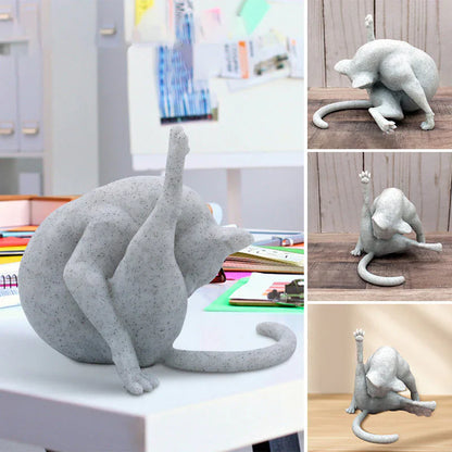 No Shame Cat Sculpture