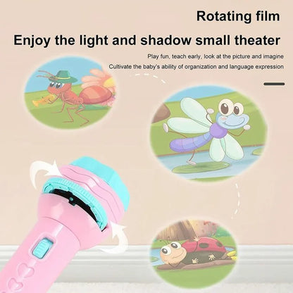 Slide Projector Torch Projection Light