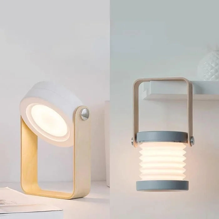 Folding Lantern Desk Lamp